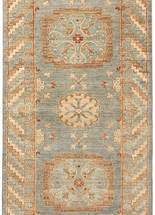 Silver Oushak 2' 6 x 6' - SKU 65476