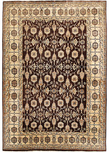 Saddle Brown Ziegler 6' 6 x 9' 8 - SKU 65536