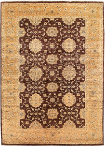 Saddle Brown Ziegler 6' 4 x 8' 8 - SKU 65579