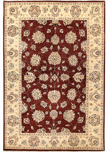 Maroon Ziegler 6' 8 x 9' 9 - SKU 65582