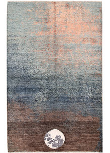 Multi Colored Abstract 5' 1 x 8' - SKU 66242