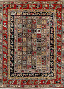 Multi Colored Ziegler 8' 10 x 11' 9 - SKU 66402