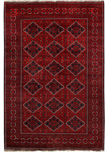 Dark Red Khal Mohammadi 6' 4 x 9' 5 - SKU 67069