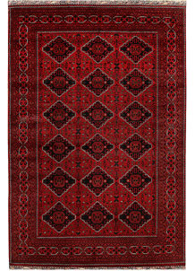 Dark Red Khal Mohammadi 6' 5 x 9' 5 - SKU 67086