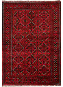 Dark Red Khal Mohammadi 6' 5 x 9' 3 - SKU 67120