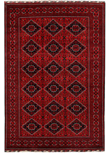 Dark Red Khal Mohammadi 6' 4 x 9' 4 - SKU 67142