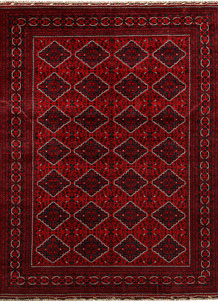 Dark Red Khal Mohammadi 8' 1 x 10' 11 - SKU 67177