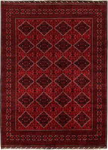 Dark Red Khal Mohammadi 8' 2 x 10' 11 - SKU 67180