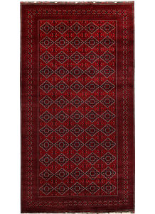 Dark Red Khal Mohammadi 9' 8 x 18' 8 - SKU 67195