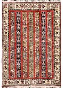 Multi Colored Kazak 4' 10 x 6' 4 - SKU 67250