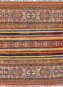 Multi Colored Kazak 4' 8 x 5' 7 - SKU 67266