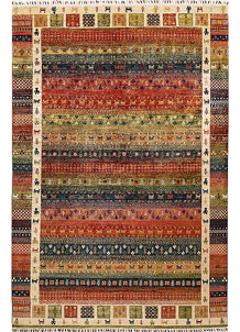 Multi Colored Kazak 6' 7 x 9' 9 - SKU 67304