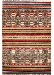 Multi Colored Kazak 6' 8 x 10' 1 - SKU 67334