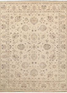 Antique White Oushak 9' x 11' 8 - No. 67350
