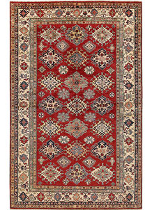 Firebrick Kazak 6' 6 x 10' 4 - No. 67784