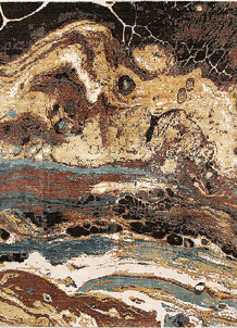 Multi Colored Abstract 8' 11 x 12' - SKU 68068