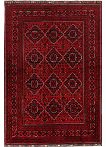 Dark Red Khal Mohammadi 6' 7 x 9' 6 - SKU 68094