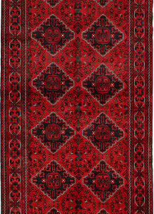 Firebrick Khal Mohammadi 3' 11 x 9' 3 - SKU 68115