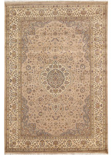 Tan Isfahan 5' 7 x 8' 2 - SKU 68332