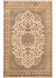 Blanched Almond Isfahan 5' 7 x 8' 5 - SKU 68351