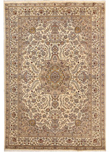 Bisque Isfahan 5' 7 x 8' 2 - SKU 68361