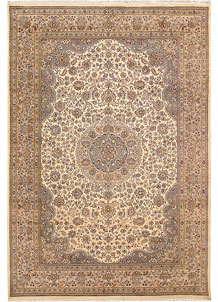 Blanched Almond Isfahan 5' 8 x 8' 2 - SKU 68384
