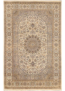 Bisque Isfahan 6' 4 x 9' 8 - SKU 68410