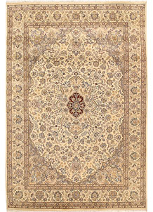 Blanched Almond Isfahan 6' 4 x 9' 5 - SKU 68421