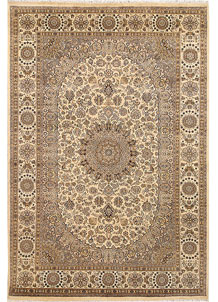 Bisque Isfahan 6' 5 x 9' 7 - SKU 68426