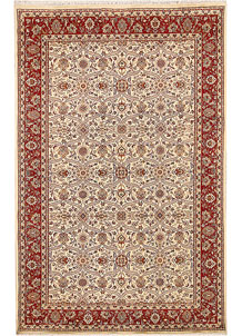 Blanched Almond Sultanabad 5' 10 x 9' 1 - SKU 68433