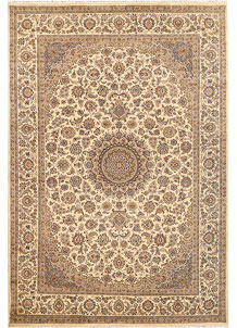 Blanched Almond Isfahan 6' 8 x 9' 9 - SKU 68434