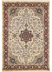 Blanched Almond Isfahan 6' 1 x 9' 2 - SKU 68443