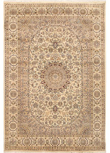 Blanched Almond Isfahan 6' 6 x 9' 7 - SKU 68466