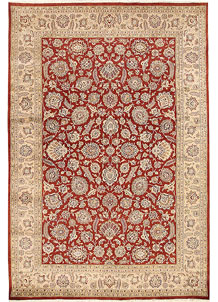 Firebrick Mahal 6' 6 x 9' 7 - SKU 68486