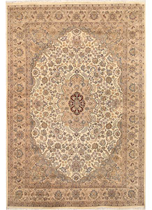 Blanched Almond Isfahan 6' 8 x 9' 9 - SKU 68487