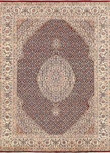 Dark Red Tabriz 8' x 10' 6 - SKU 68574