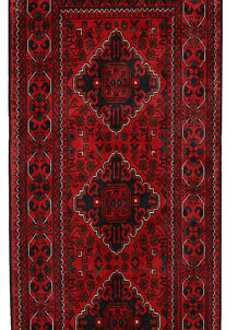 Dark Red Khal Mohammadi 2' 8 x 9' 6 - SKU 69001