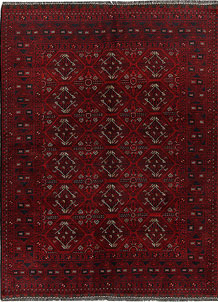 Dark Red Khal Mohammadi 4' 10 x 6' 6 - SKU 69323