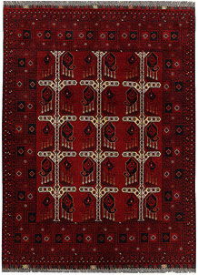 Firebrick Khal Mohammadi 4' 8 x 6' 3 - SKU 69378