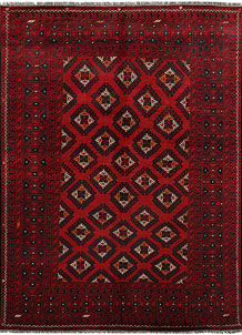 Firebrick Khal Mohammadi 4' 10 x 6' 8 - SKU 69386