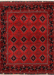 Firebrick Khal Mohammadi 4' 10 x 6' 1 - SKU 69387
