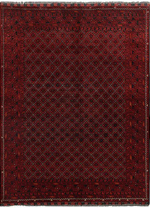 Maroon Khal Mohammadi 4' 11 x 6' 5 - SKU 69391