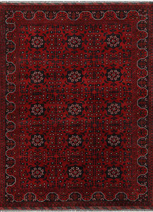 Maroon Khal Mohammadi 4' 11 x 6' 4 - SKU 69392