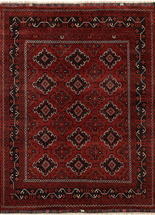 Firebrick Khal Mohammadi 4' 9 x 6' 5 - SKU 69396
