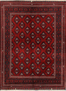 Firebrick Khal Mohammadi 4' 9 x 6' 5 - SKU 69399