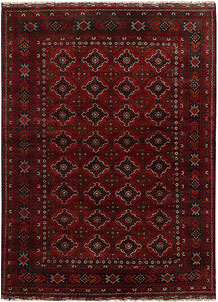 Maroon Khal Mohammadi 5' 7 x 7' 8 - SKU 69406