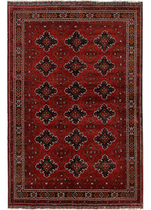 Firebrick Khal Mohammadi 6' 7 x 9' 10 - SKU 69414