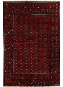 Maroon Khal Mohammadi 6' 2 x 9' 6 - SKU 69422
