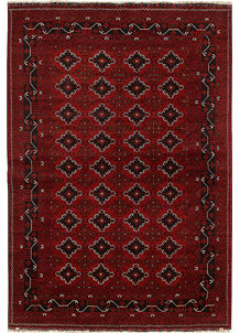 Dark Red Khal Mohammadi 6' 7 x 9' 7 - SKU 69427