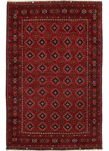 Firebrick Khal Mohammadi 6' 5 x 9' 9 - SKU 69431